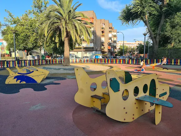 Parque infantil de La Palmera de San Nicasio o de los Bloques Blancos - Leganés