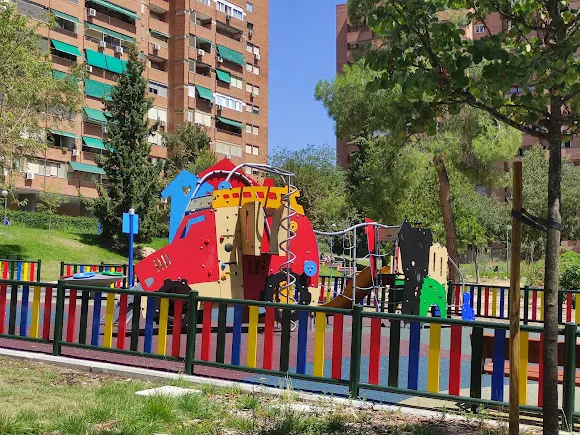 Parque infantil plaza de Nueva Orleans